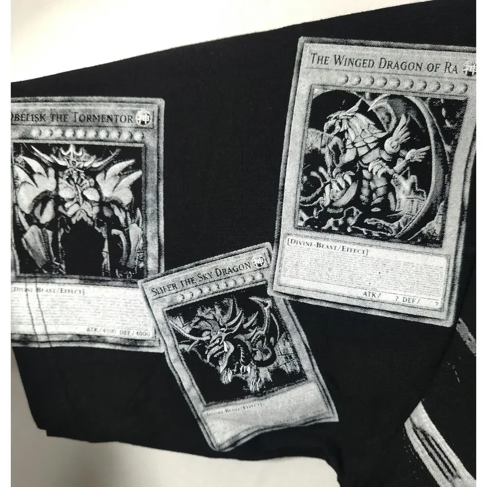 Vintage Yu-Gi-Oh Anime AOP Card Game Size XL Double Sided Modern Print T-Shirt - Picture 4 of 5